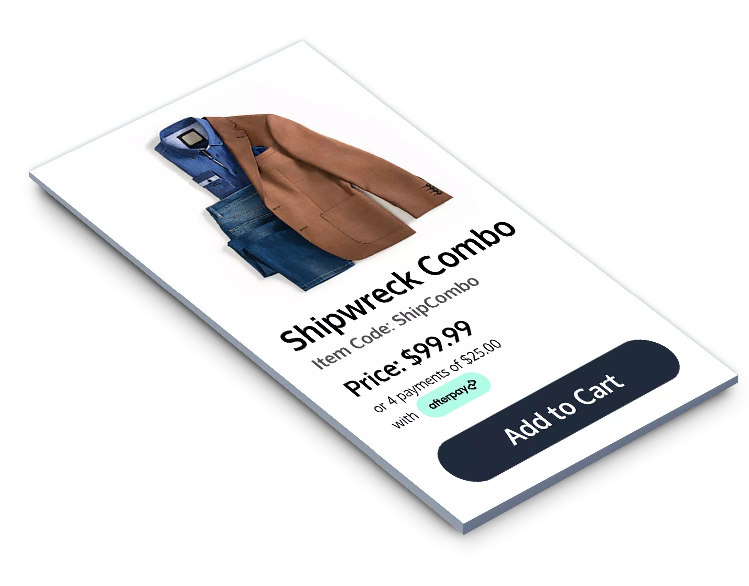 Afterpay Shop Example