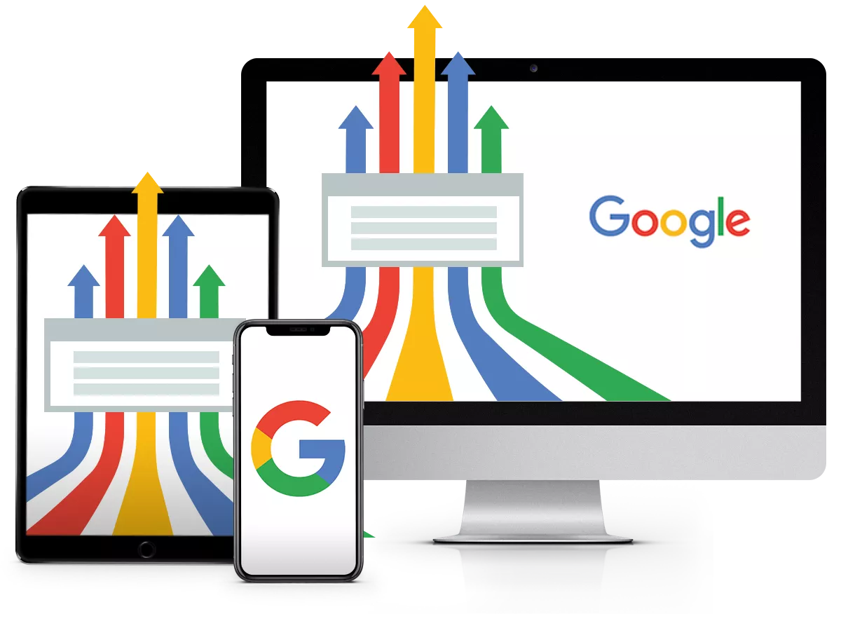 SEO Computers showing ranking increase